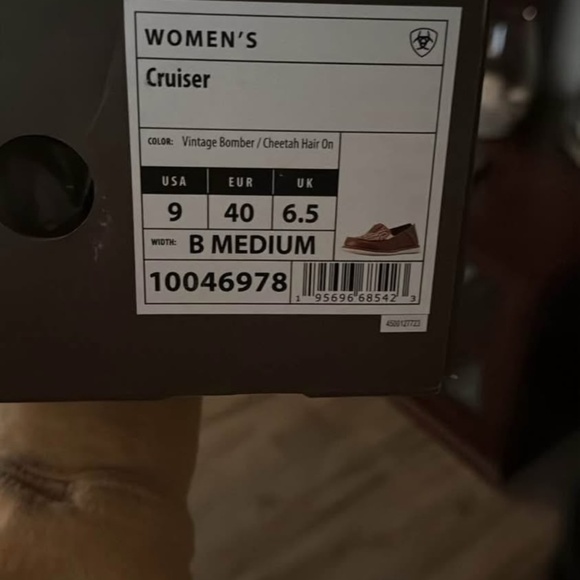 Ariat Cheetah Leather Cruiser - Picture 4 of 4